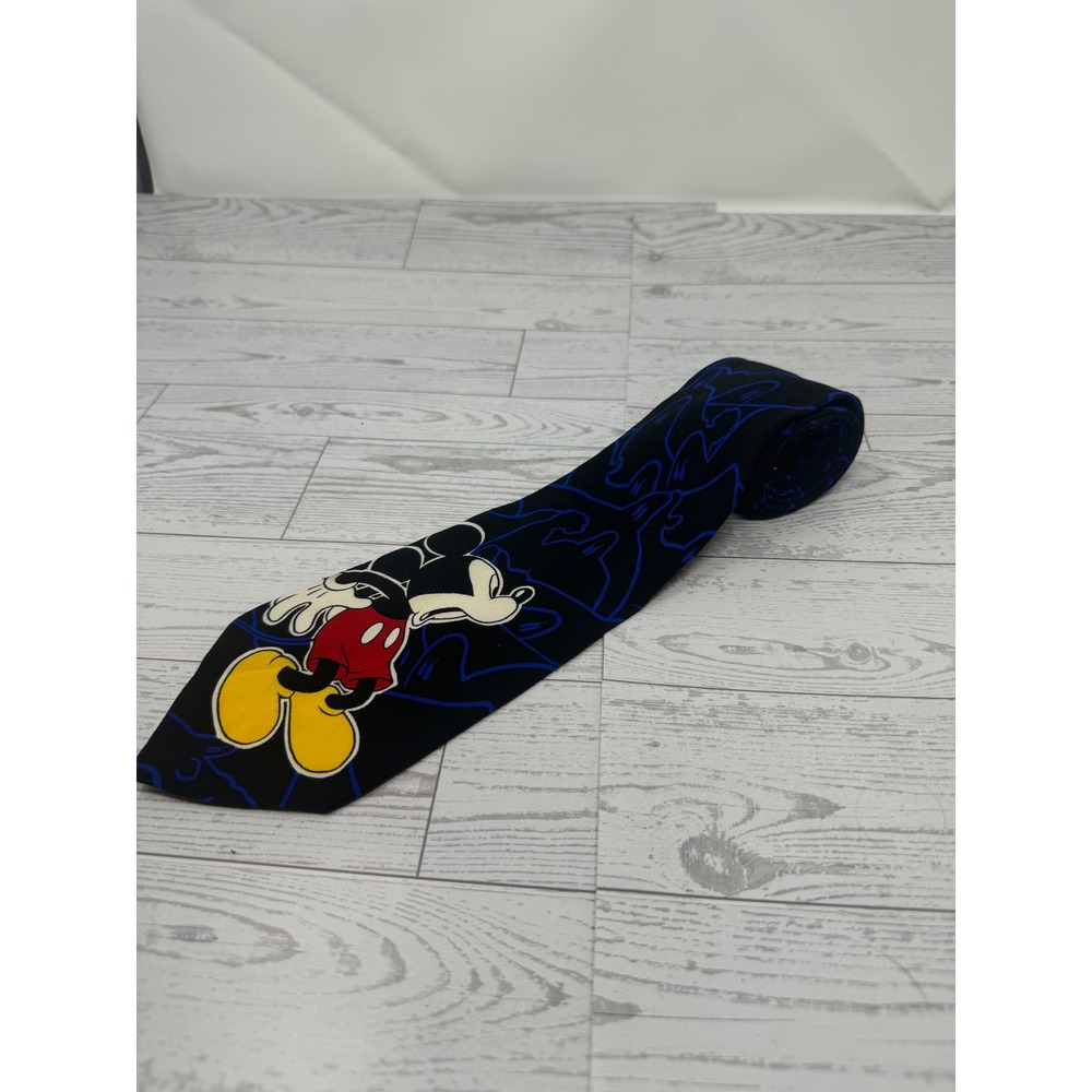 Vintage‎ Disney Mickey Mouse Balancine INC Silk Necktie Menswear Neck Wear